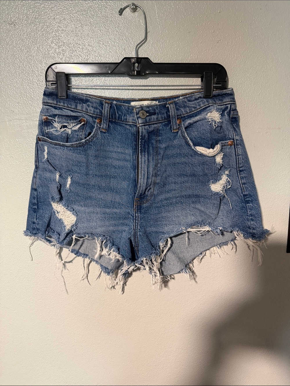 Abercrombie & Fitch High Rise Mom Short Curve Love